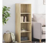 vidaXL Highboard Sonoma Oak 40x41x124 cm Engineered Wood