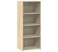 vidaXL Highboard Sonoma Oak 50x41x124 cm Engineered Wood