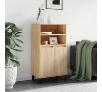 Vidaxl Highboard Sonoma Oak 60X36X110 Cm Engineered Wood