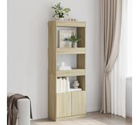 Highboard Sideboard Storage Organiser Cabinet Cupboard Engineered Wood vidaXL