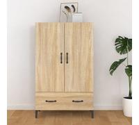 Vidaxl Highboard Sonoma Oak 70X31X115 Cm Engineered Wood