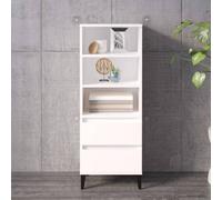 vidaXL Highboard White 40x36x110 cm Engineered Wood