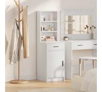 VidaXL Highboard White 41 X 40 X 135 Cm Engineered Wood