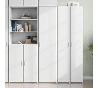 vidaXL Highboard White 45x42.5x185 cm Engineered Wood