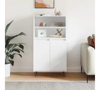 vidaXL Highboard White 60x36x110 cm Engineered Wood