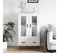 vidaXL Highboard White 69.5x31x115 cm Engineered Wood UK NEW