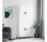 vidaXL Highboard White 69.5x34x180 cm Engineered Wood