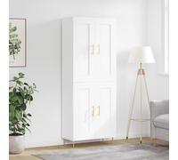 vidaXL Highboard White 69.5x34x180 cm Engineered Wood