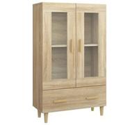 vidaXL Highboard White 70x31x115 cm Engineered Wood