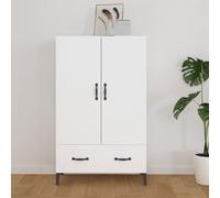 Vidaxl Highboard White 70X31X115 Cm Engineered Wood