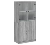vidaXL Highboard with Doors, Sideboard for Hallway Living Room, Cupboard with St