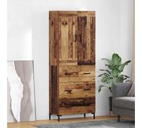 Highboard Sideboard Tall Storage Cabinet Side Cabinet Engineered Wood vidaXL