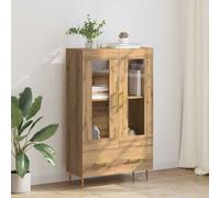 vidaXL Highboard with Drawer Artisan Oak 69.5 x 31 x 115 cm