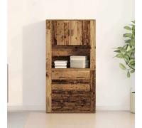 Highboard Engineered Wood Sideboard Cabinet Kitchen Storage Cabinet vidaXL