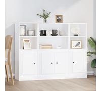 vidaXL Highboards 3 pcs White Engineered Wood