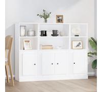 Vidaxl Highboards 3 Pcs White Engineered Wood