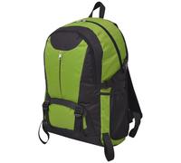 vidaXL Hiking Backpack 40 L Black and Green