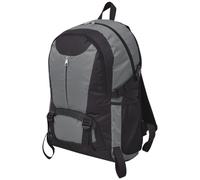 vidaXL Hiking Backpack 40 L Black and Grey