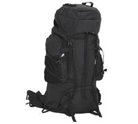 vidaXL Hiking Backpack Black 100 L Oxford Fabric