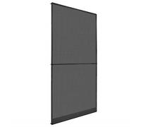 vidaXL Hinged Insect Screen for Doors Home Decor Door Treatment Fly Insect Bug Mosquito Spider Mesh Net Screen Anthracite 120x240 cm