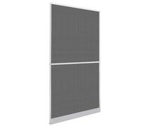 vidaXL Hinged Insect Screen Manual White and Black 120 x 240 cm