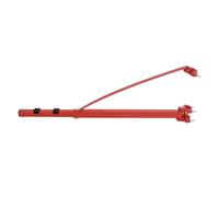 vidaXL General Purpose Hoist Frame - Versatile Swivel Range - Red Steel Construction - Flexible for Different Load Needs - Compact for Restricted Spaces