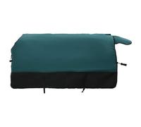 vidaXL Horse Blanket Dark Green Black 85cm Polyester Blanket Modern Waterproof Winter Clothes Machine Washable Pet Blanket