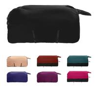 vidaXL Horse Blanket Dark Green Black 135cm Polyester Blanket Modern Waterproof Winter Clothes Machine Washable Pet Blanket