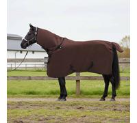 vidaXL Horse Blanket Full Dark Brown 85 cm Polyester