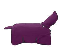 vidaXL Horse Blanket Dark Green Black 105cm Polyester Blanket Modern Waterproof Winter Clothes Machine Washable Pet Blanket