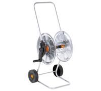 vidaXL Hose Reel Cart for 50 m 1/2" or 35 m 3/4" Hose Steel