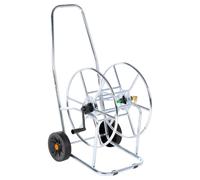 vidaXL Hose Reel Cart for 80 m 3/4" Hose Garden Hose Cart Hose Trolley Steel