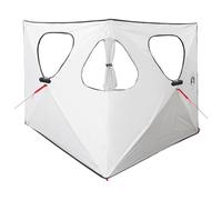 vidaXL Hunting Tent 145 x 145 x 150 cm White Blackout