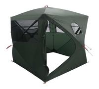 vidaXL Hunting Tent Army Green 143 x 143 x 165 cm Polyester and Steel