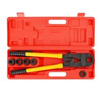 vidaXL Hydraulic Pipe Crimping Tool 30 kN TH16-32 mm V15-28 mm Steel