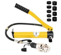 vidaXL Hydraulic Pipe Crimping Tool 60 kN TH16-32 mm V12-28 mm Steel