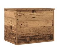 vidaXL Rustic Wooden Storage Trunk - Solid Reclaimed Wood Indoor Rectangular Storage Box/Chest, 60 x 42 x 46 cm, Brown, Bedroom/Living Room/Hallway