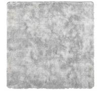 (silver grey, 240 x 240 cm/square) vidaXL Shaggy Rug High Pile NAVARRA Dusty Pink 200x200 cm Polyester Area Rug