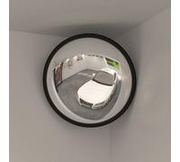 Vidaxl Indoor Convex Traffic Mirror Black 40 Cm Acrylic Traffic Mirrors
