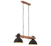 vidaXL Industrial Hanging Lamp 25 W Black 109 cm E27