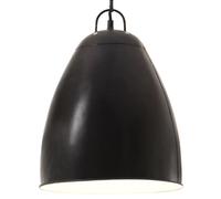 vidaXL Industrial Hanging Lamp 25 W Black Round 32 cm E27 Ceiling Light
