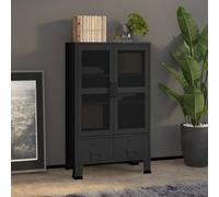 Industrial Storage Chest Bookcase Sideboard Storage Cupboard Cabinet vidaXL
