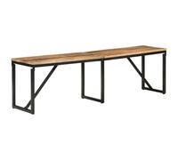 Vidaxl Bench 160X35X46 Cm Solid Wood Mango, Brown