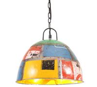vidaXL Industrial Vintage Hanging Lamp 25 W Multicolour Round 31cm E27
