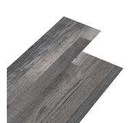 'vidaXL Industrial Wood-Effect PVC Flooring Planks, 5.02 m² Coverage, 2mm Thick, Self-Adhesive Back, Meets European Standards, Allergy-Resistant & Flame-Retardant