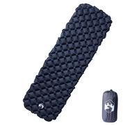 vidaXL Inflating Camping Mattress 1-Person Grey 190x58x6 cm