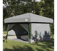 vidaXL Inner Tent 7-Person with Roof Green and Grey 300 x 300x 250 cm