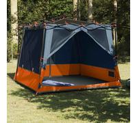 vidaXL Inner Tent with Roof Grey and Orange 291 x 291 x 240 cm Taffeta