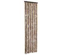 vidaXL Curtain for RV/Caravan - Soft Chenille Fly Door Screen - Multi-coloured, Adjustable 56x185 cm