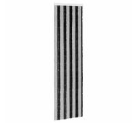 vidaXL Insect Curtain Chenille Grey and Black 56 x 200 cm 100% PP